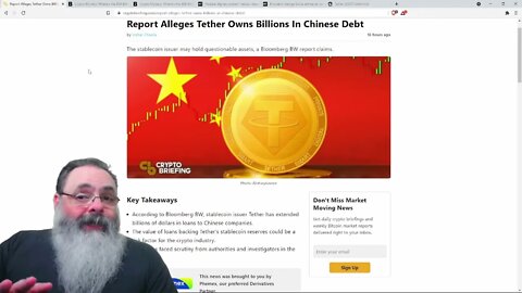 Bomba no mundo das criptomoedas Tether dollar pode estar lastreado em papéis de dívida chinesa — PET