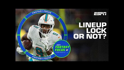 Find out WHO to lock into your fantasy lineup OR NOT 👀 | Fantasy Focus 🏈