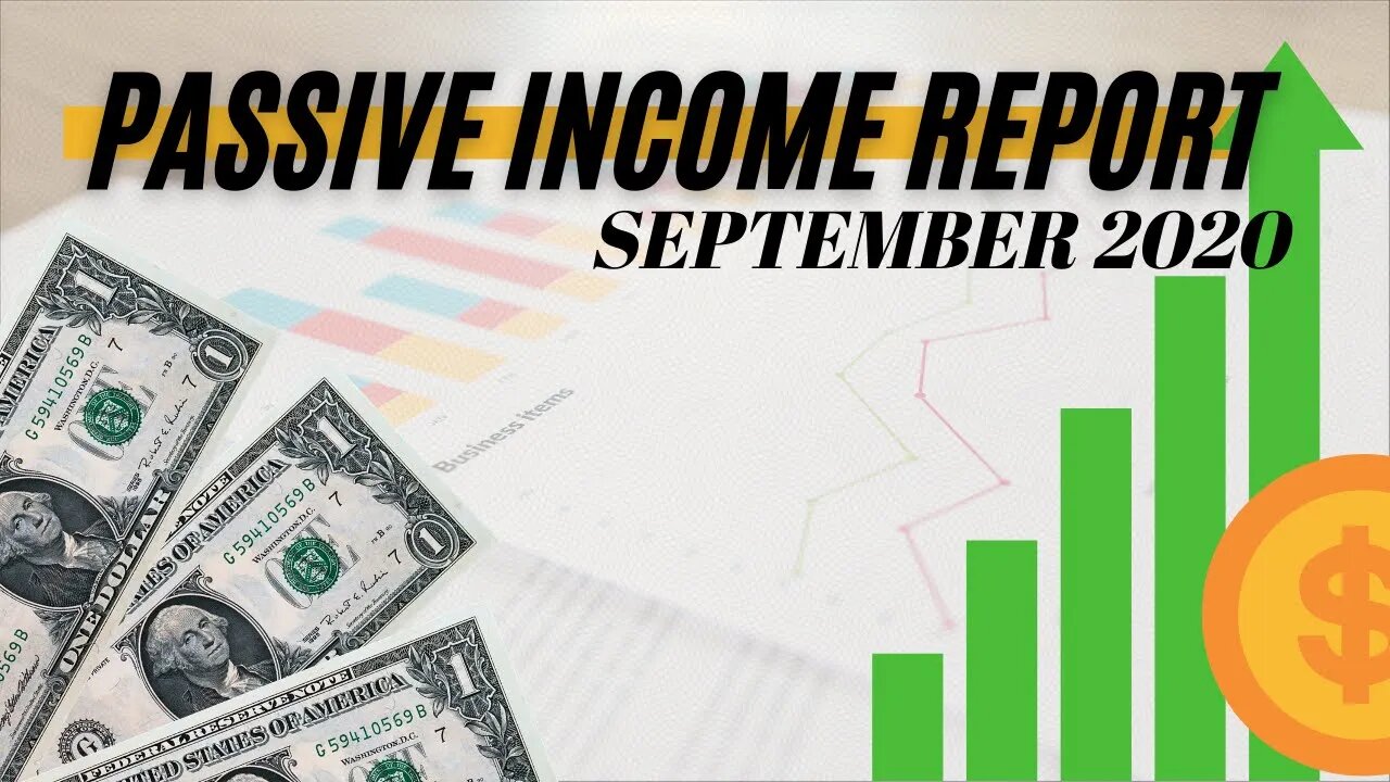 Our Passive Income Report - September 2020