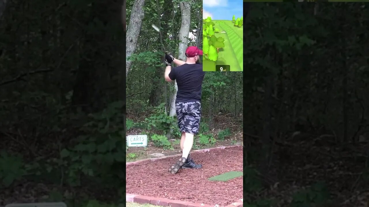 Hole 4 - Sedgefield CC #Shorts #Golf #GarminR10 #SimGolf #YoutubeShorts