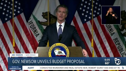 Gov. Gavin Newsom unveils budget proposal