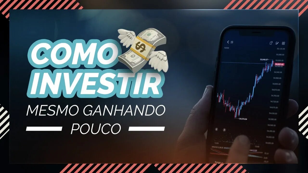 Investir mesmo ganhando pouco - CHARLES WICZ - ECONOMISTA SINCERO