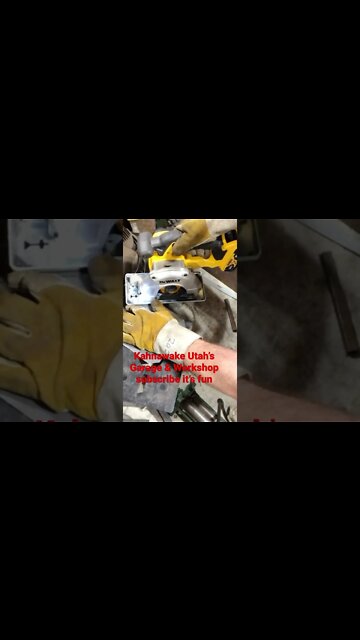 Dewalt Metal Cutting Circular Saw - #shorts