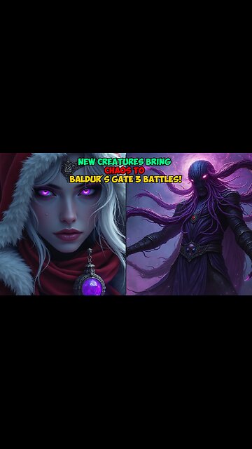 NEW Creatures Bring CHAOS to Baldur's Gate 3 Battles!