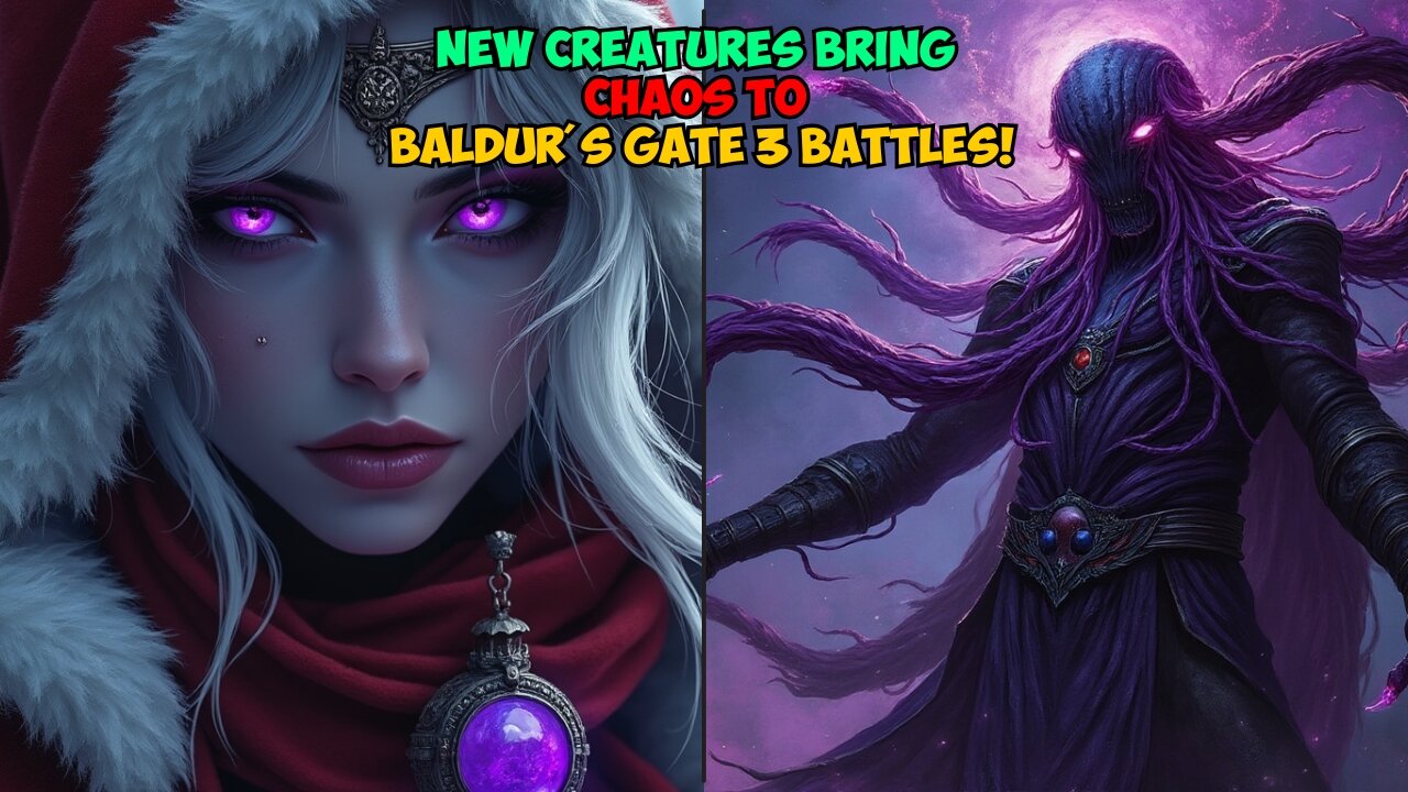 NEW Creatures Bring CHAOS to Baldur's Gate 3 Battles!