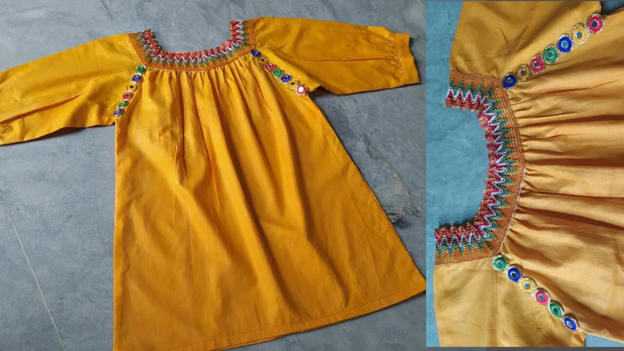 Little Girl Top Cutting Tutorial