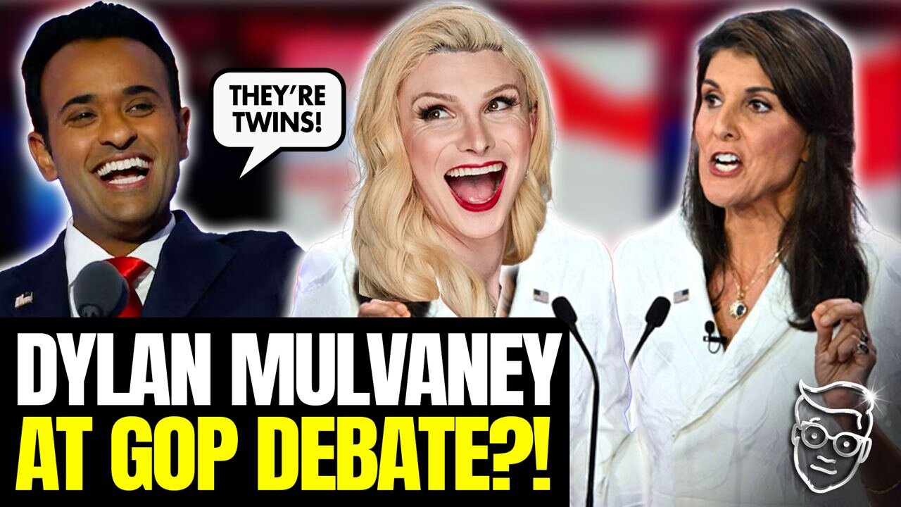 Dylan Mulvaney Makes SURPRISE Appearance At GOP Debate After BOMBING On College Campus | EMPTY ROOM