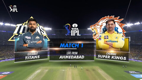 Gujarat Titans vs Chennai Super Kings || Match 1 || highlight || (2023)