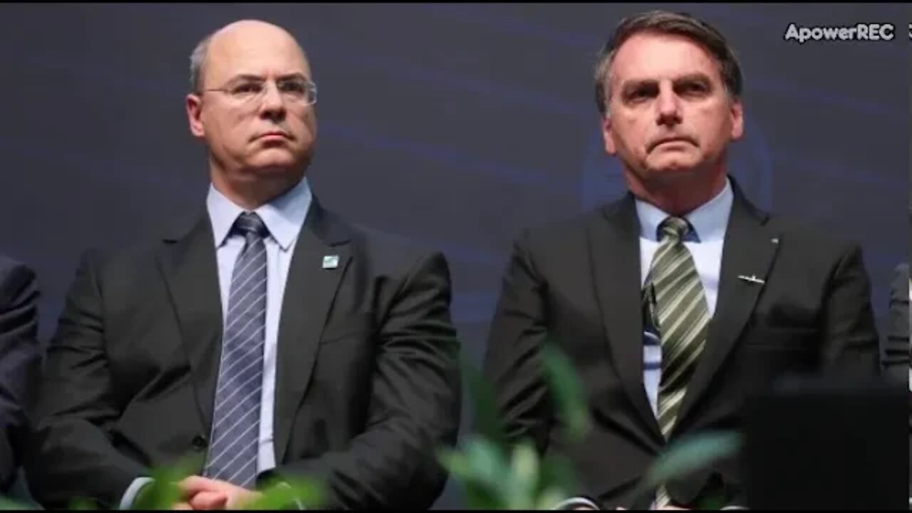 BOLSONARO SOBRE GOVERNADOR DO RIO: Minha vida virou um inferno depois da eleição de Witzel