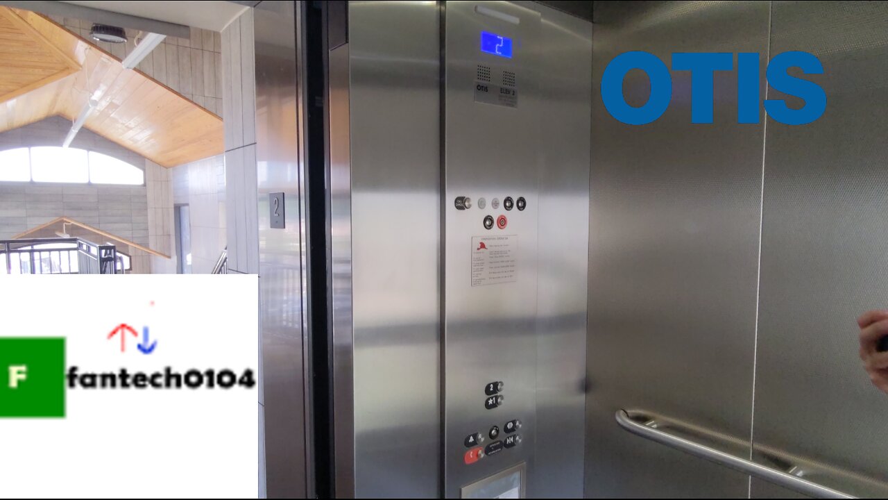 2018 Otis Traction Elevators @ Berlin Train Station - Berlin, Connecticut