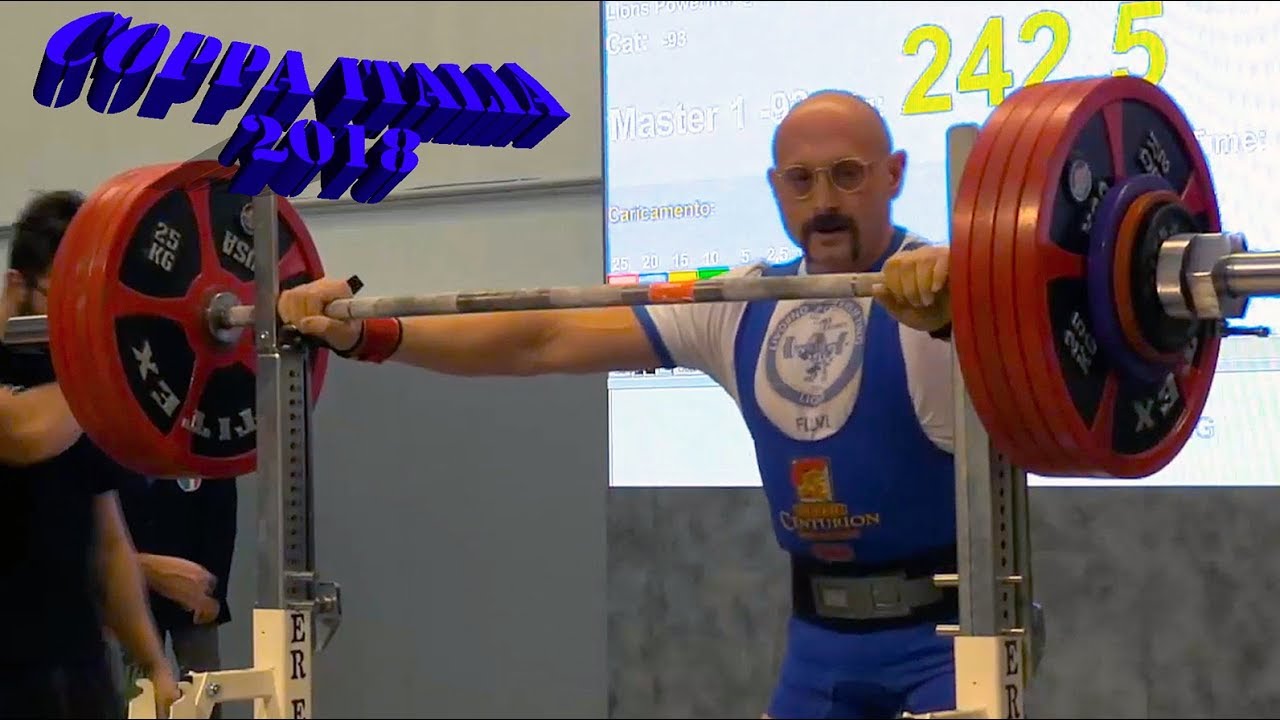 POWERLIFTING Fabiano Fulvi - COPPA ITALIA 2018 - 2° Class