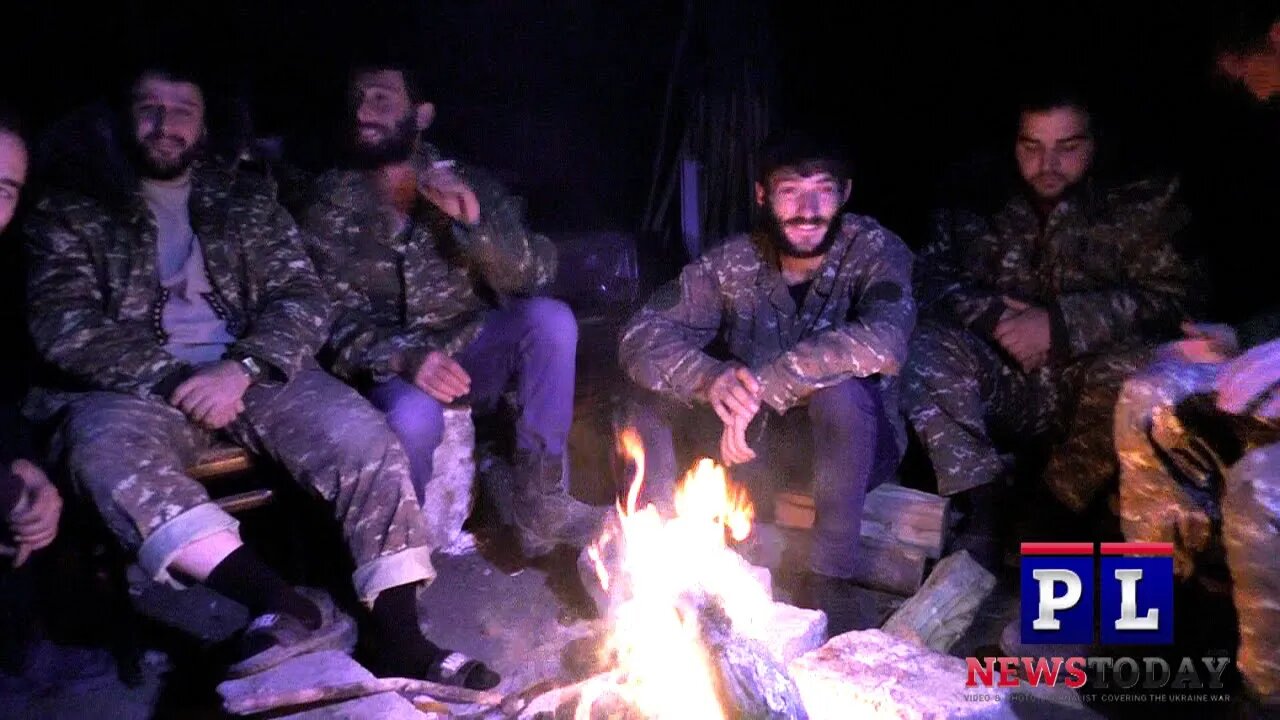 Armenian Soldiers Singing To Victory Before Going into Battle