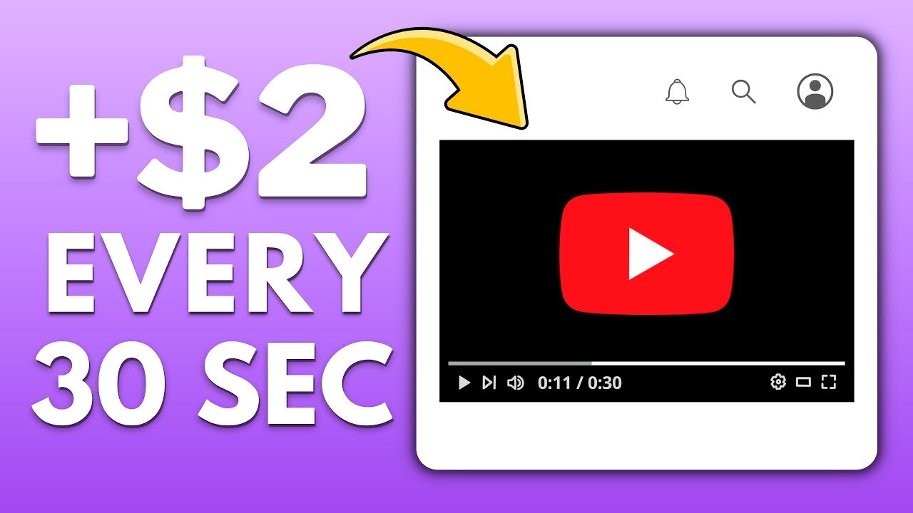 Earn $2.00 Every 30 Seconds By Just Watching Videos! | Make Money Online 2023