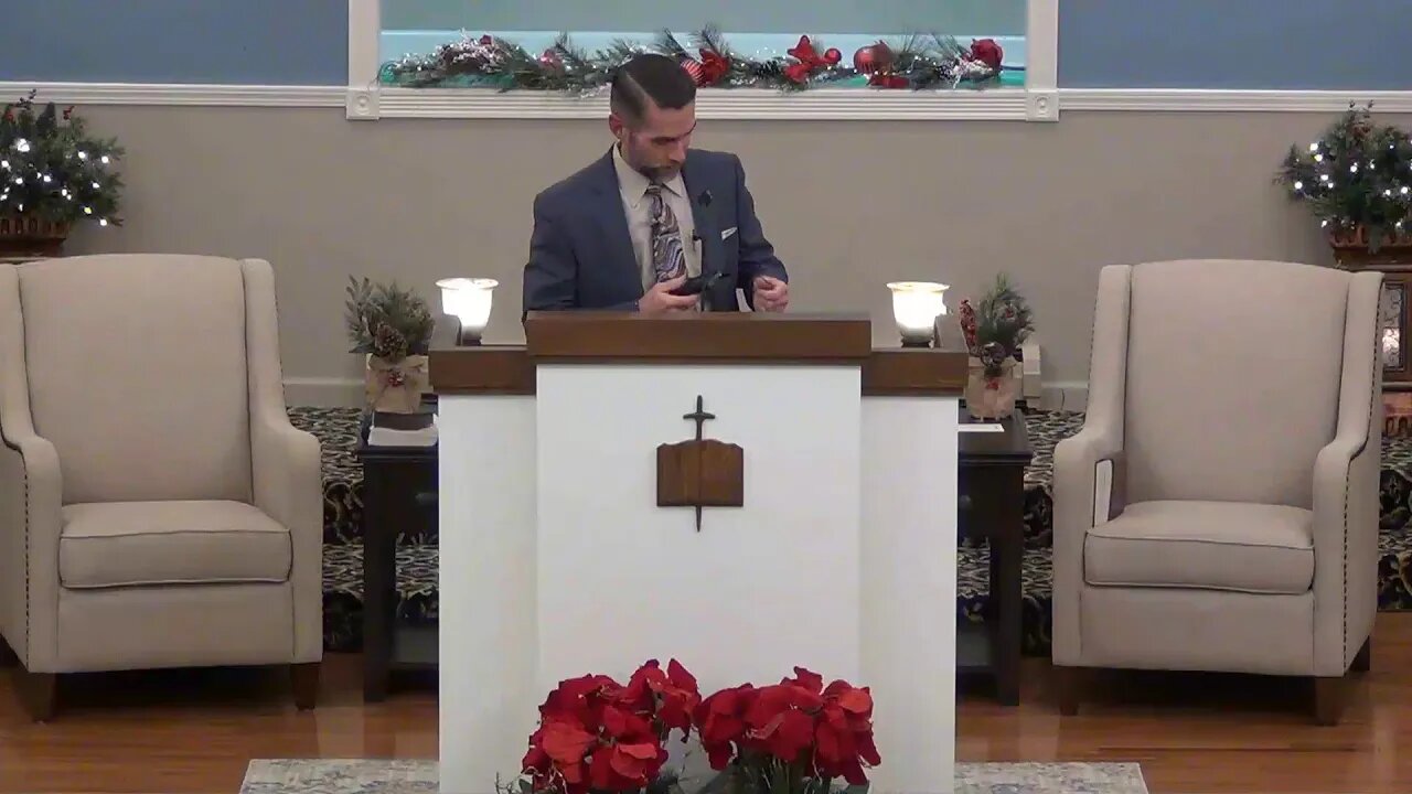 Evening Service, Dec. 6, 2020, No Root, No Fruit III