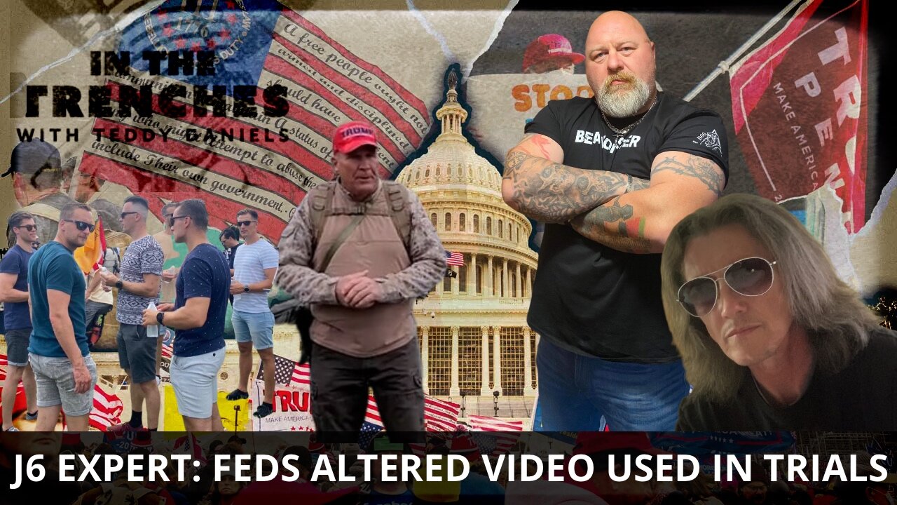 LIVE @ 9PM: J6 SUBJECT MATTER EXPERT EXPOSES ALTERED VIDEO USED BY FEDS