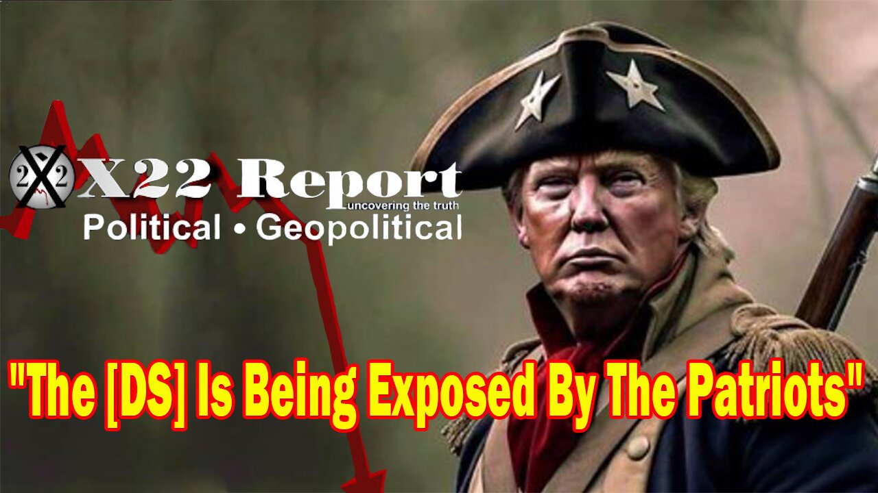 X22 Report- Ep.3172F- The [DS] Is Being Exposed By The Patriots,The Only Way Forward Is The Military