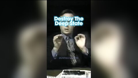 Alex Jones: Nothing Can Stop The Destruction Of The Deep State - 1999