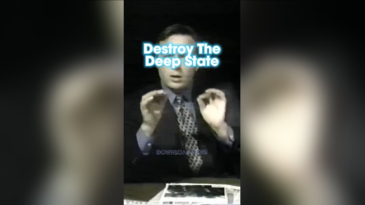 Alex Jones: Nothing Can Stop The Destruction Of The Deep State - 1999