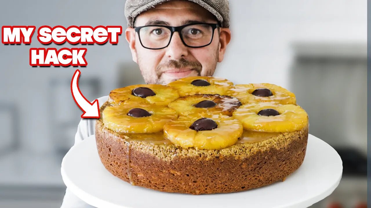 Upgrade Your Pineapple Upside Down Cake Like THIS