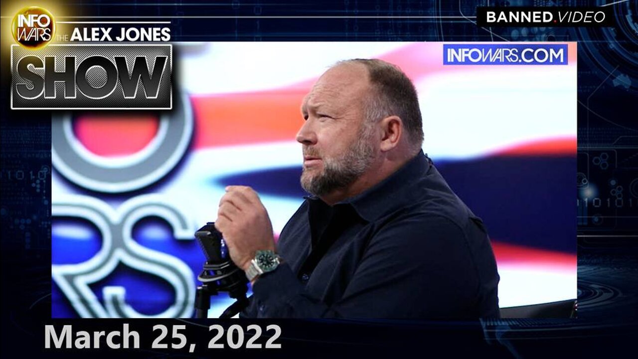 GREAT RESET: Puppet President Biden Heralds Food Shortages as Next Step of... – ALEX JONES 3/25/22