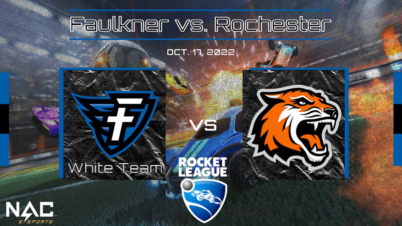 Rocket League- Faulkner White vs. RIT (10/17/22)