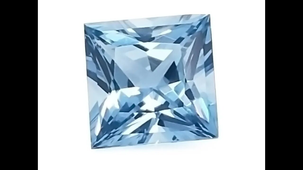 Chatham Princess Cut Aqua Spinel: Perfect Alternative to Lab-Grown Princess Cut Aquamarines