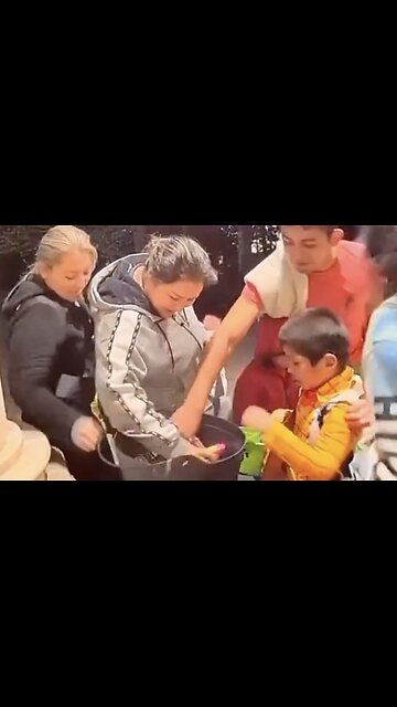 The Halloween version of what happens at our Southern border everyday