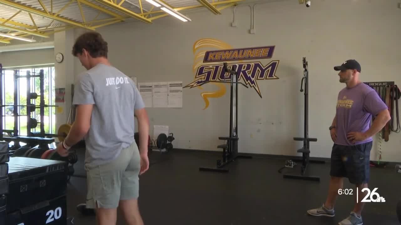 Kewaunee football places new focus on weight room with addition of strength and conditioning coach