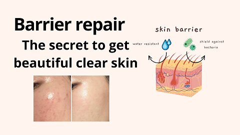 How to fix a DAMAGE skin barrier after summer