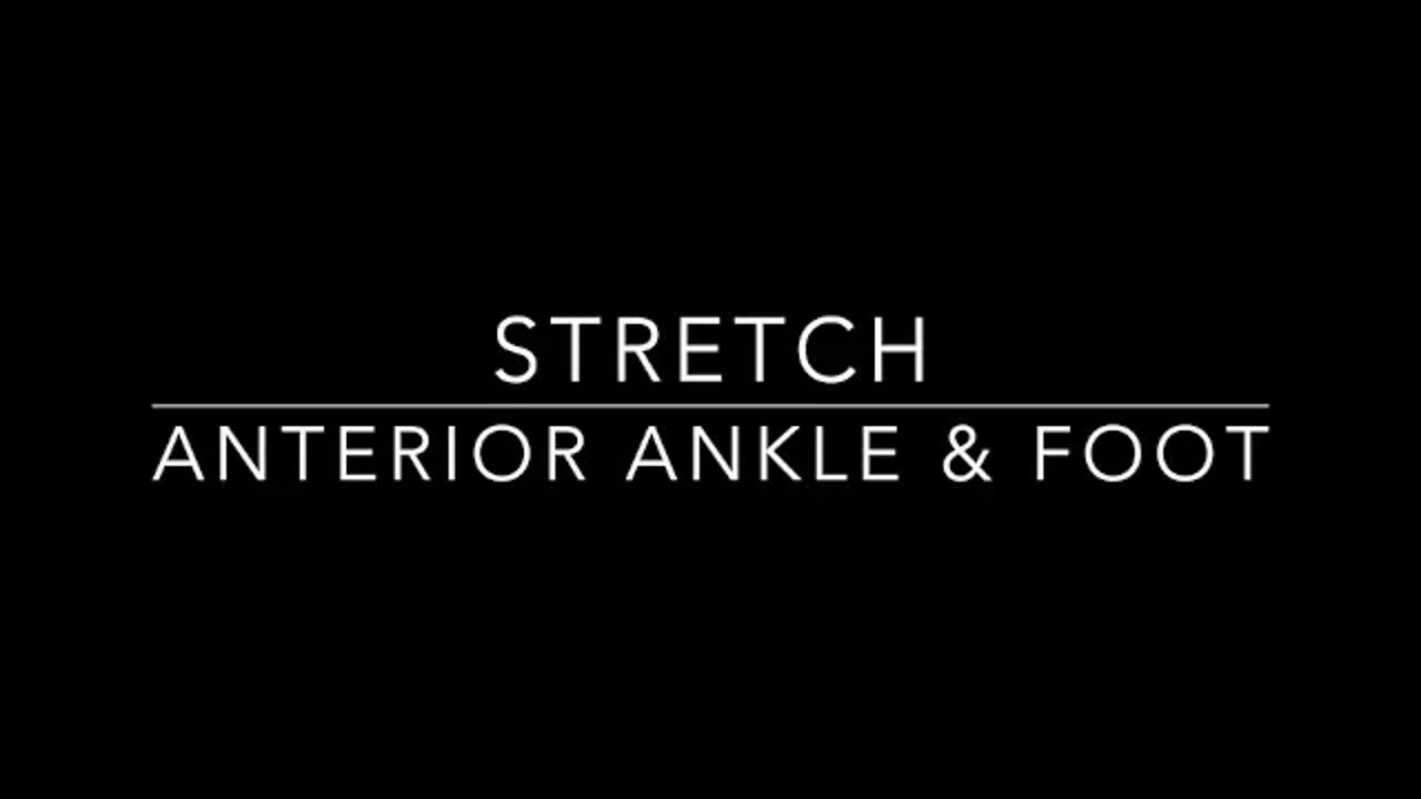 🏋️‍♂️ HOW TO Anterior Foot Stretch Demo Coach Mike