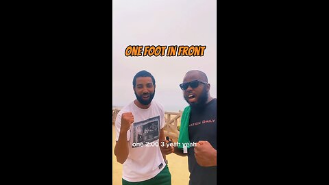 One Foot In Front #dayodman #motivation #eeyayyahh #motivationalspeaker #positivity