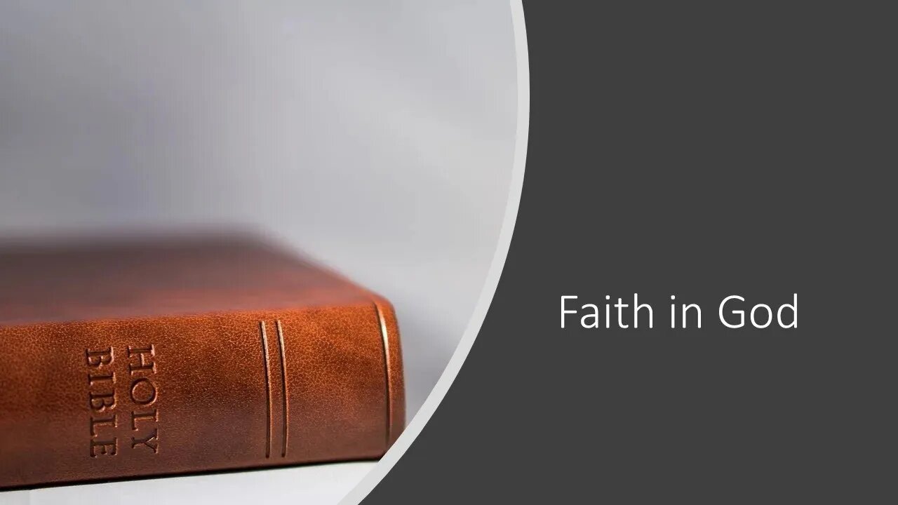 Faith in God
