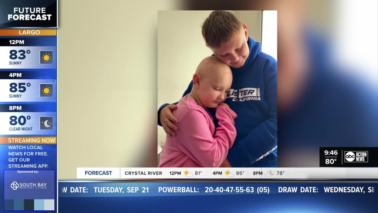 Lutz K-8 student gets perfect score on math FSA during difficult time