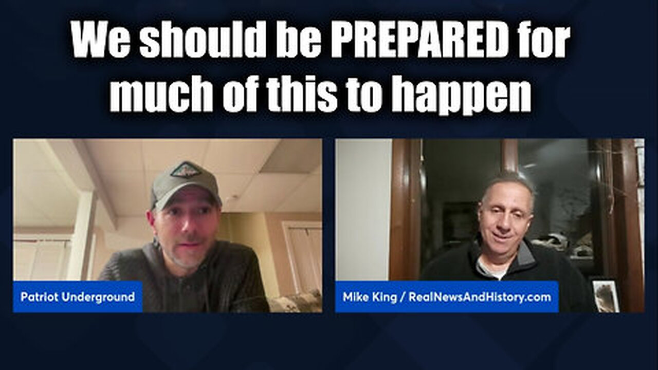 Mike King HUGE Nov 7 - We Should be PREPARED for Much of This to Happen