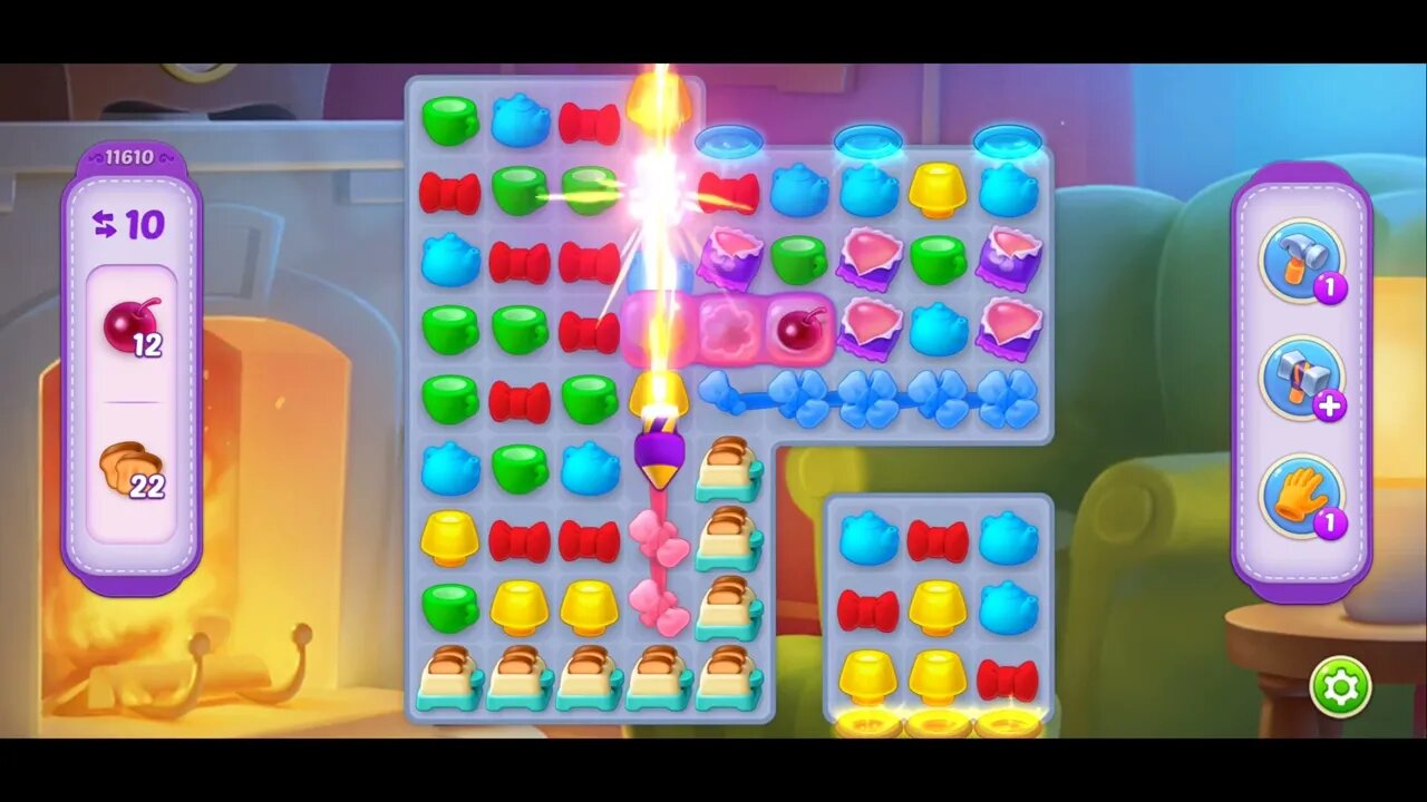 Playrix Homescapes Gameplay Walkthrough Level 11610