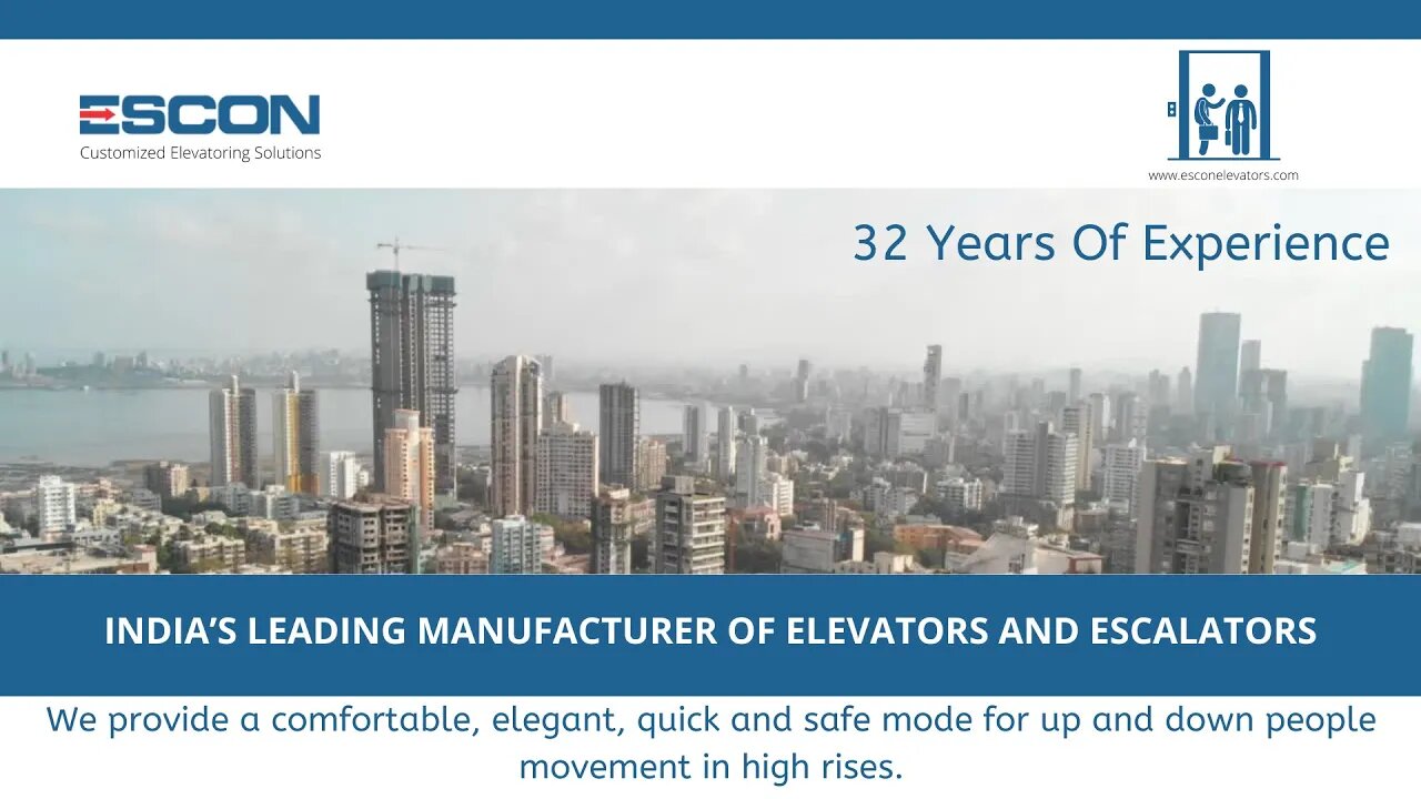 @Escon Elevators Customized Elevatoring Solutions With 32 Years Of Experience #elevatormanufacturer