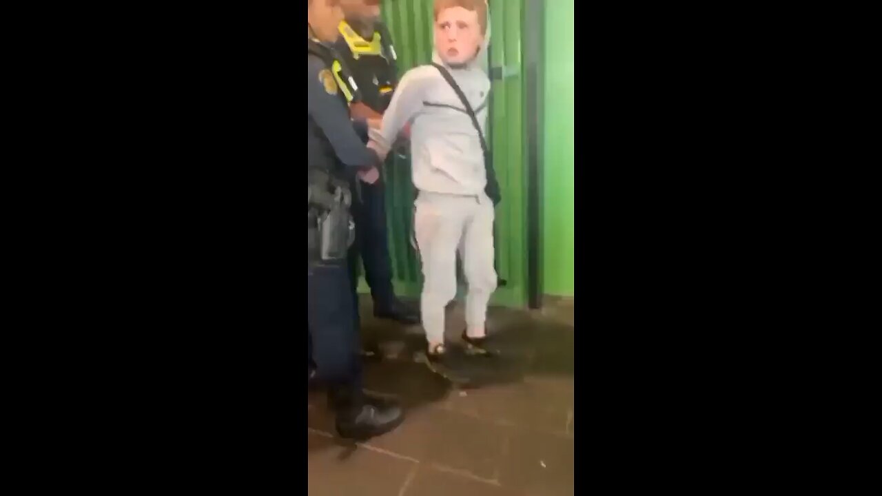 A young kid gets arrested and spits on a female officer. She wasn't having it