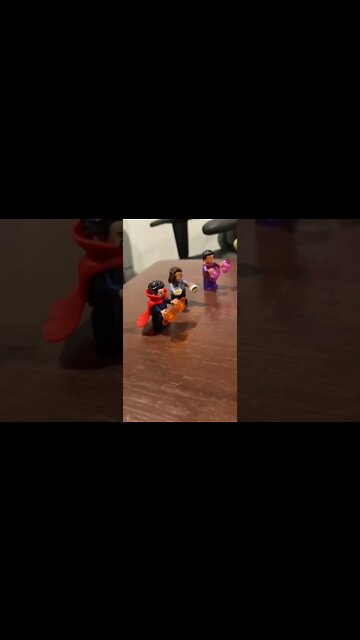 Lego Marvel Gargantos vs Doctor Strange and Wong