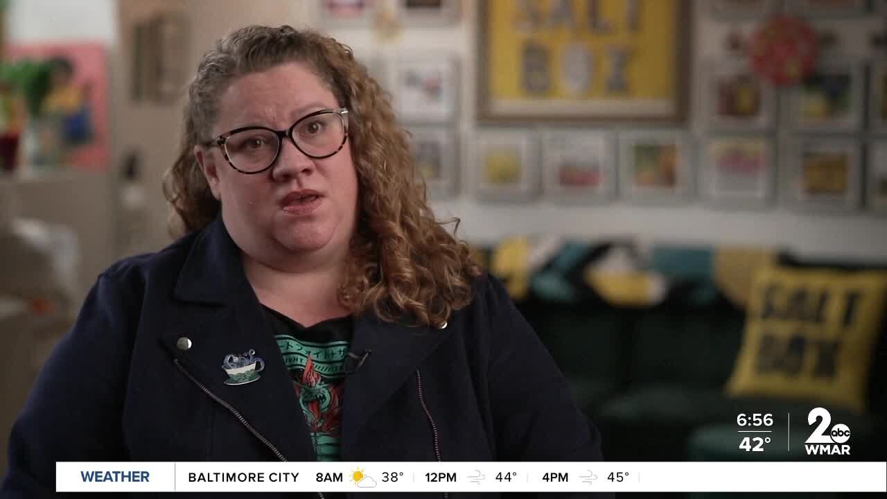 Salt Box lady on GMA3