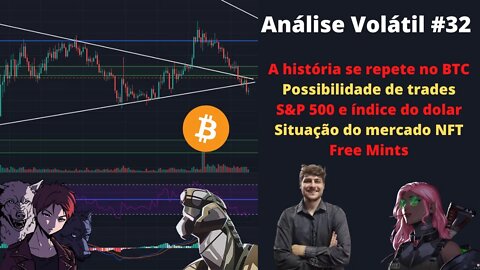 Análise Volátil #32 - A história se repete BTC