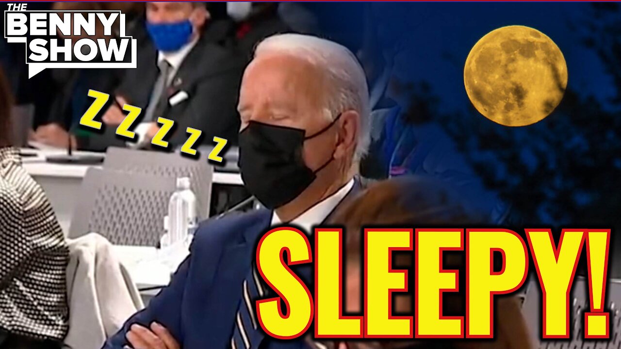 Did Joe Biden Just FALL ASLEEP?!