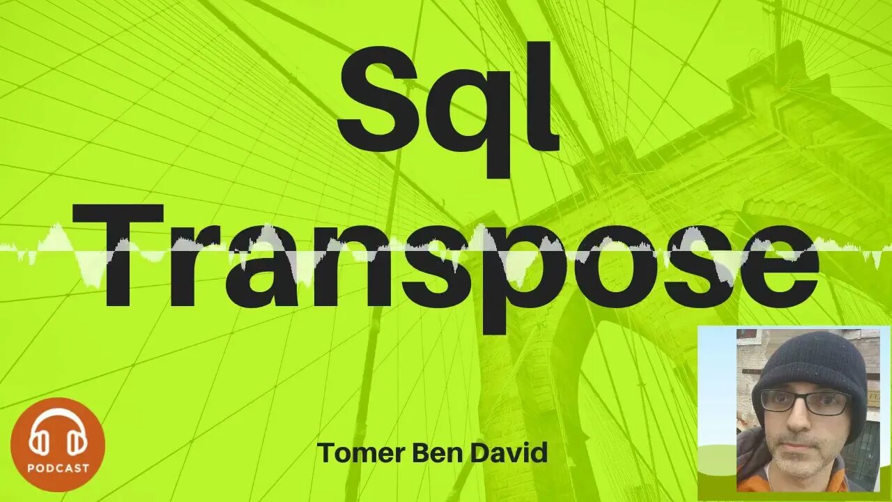 Sql Transpose