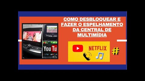 Central Multimídia Volks Fiat GM. Dicas de como desbloquear vídeos YouTube...