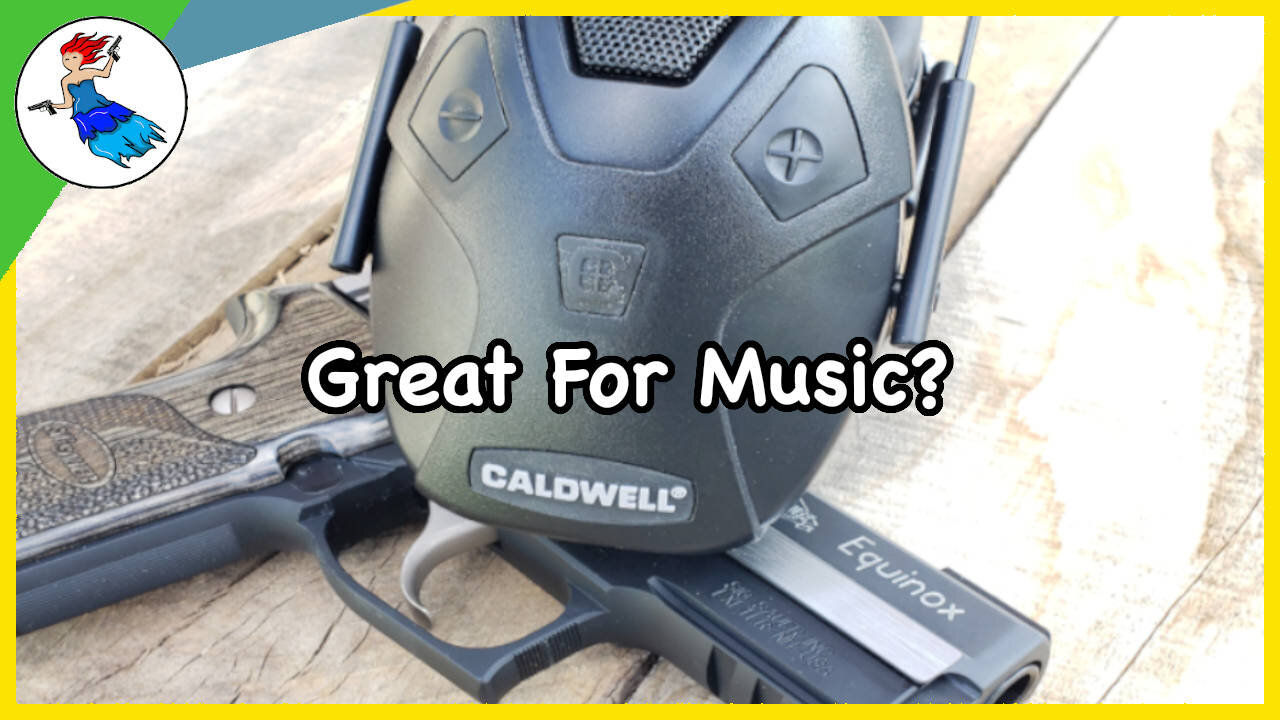 Rocking on the range with the Caldwell E-max Pro BT!