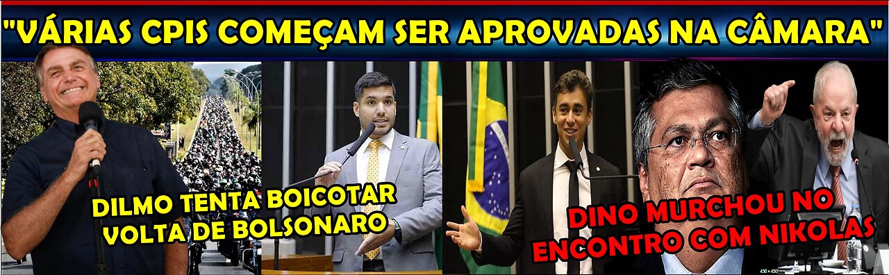 URGENTE DILMO TENTA IMPEDIR IMPEACHMENT E REPERCUSSÃO MUNDIAL DA VOLTA DE BOLSONARO ARRASOU PETISTA