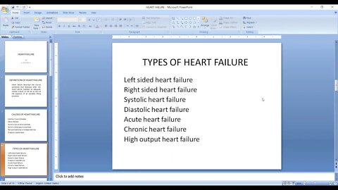 General medicine L6 (Heart failure)