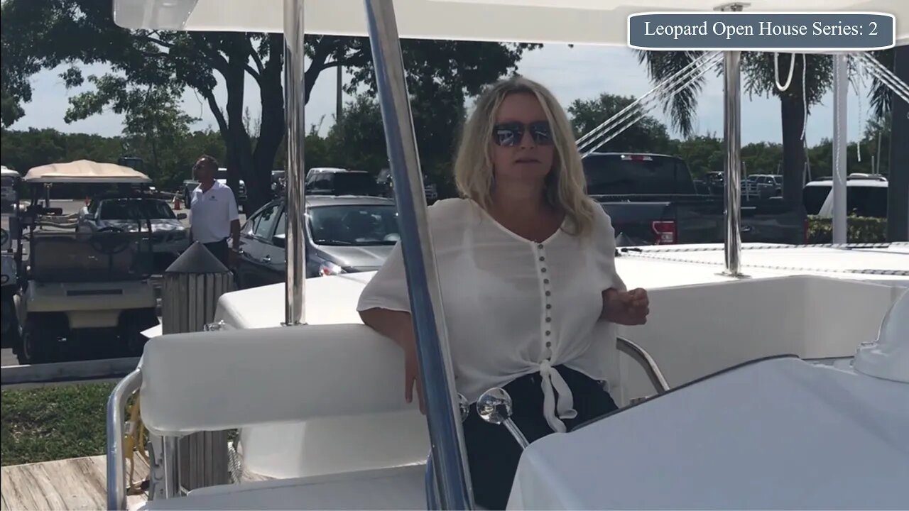 E6 5 Foot Fk All Walkthrough Tour of Leopard 45 Catamaran Sailboat