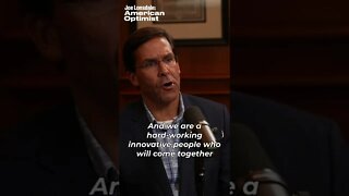 Mark Esper: Never Underestimate America