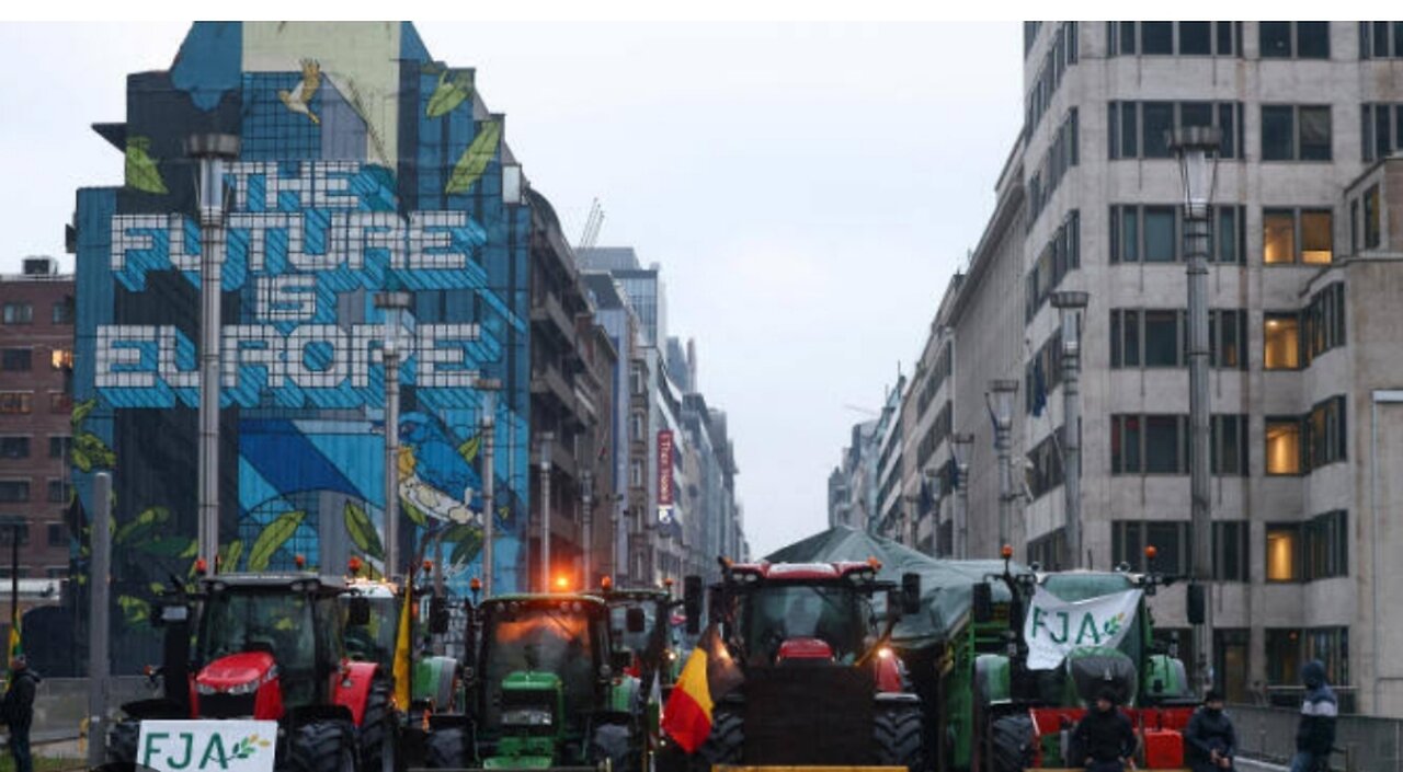 Europe Farmers Protest|Agriculture minister meeting|BBC news