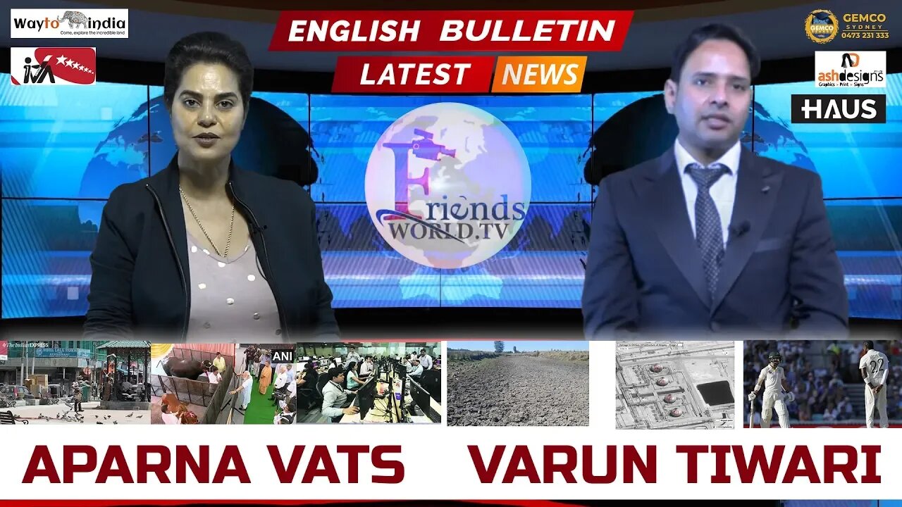 LATEST NEWS UPDATES | ENGLISH BULLETIN | Varun Tiwari with APARNA VATS